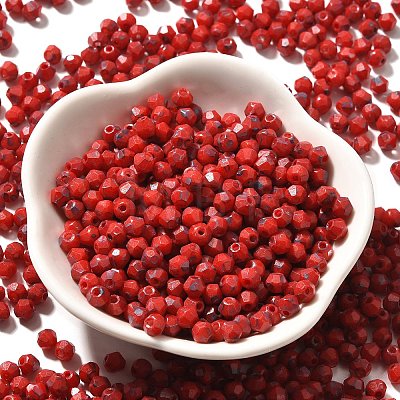 Baking Paint Glass Seed Beads SEED-A032-02A-09-1