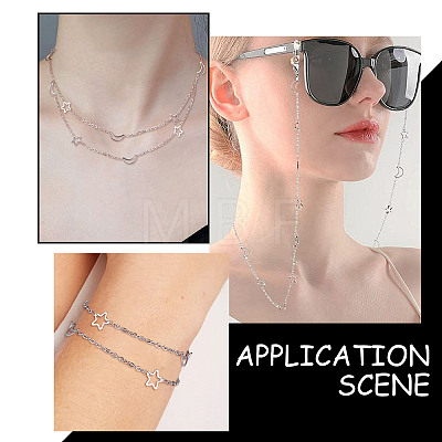DIY Chain Necklaces Making Kits DIY-SC0020-80-1
