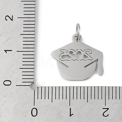 Non-Tarnish 304 Stainless Steel Pendants STAS-L279-016P-1