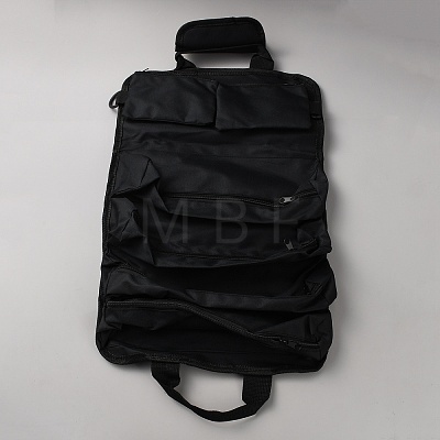 Oxford Cloth Multi-Pocket Tool Roll Up Organizer Bags ABAG-WH0045-103C-1