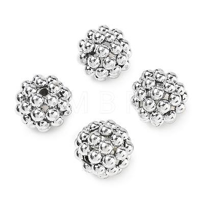 UV Plated Acrylic Beads AC-CBA4D01-06-1