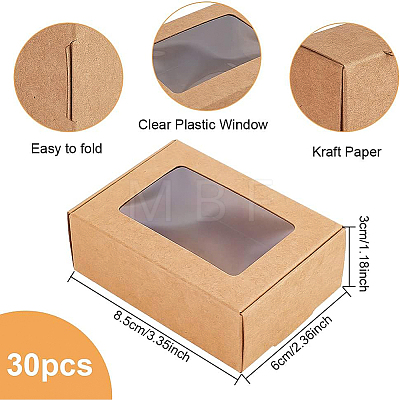 Kraft Paper Box CON-WH0032-F01-1