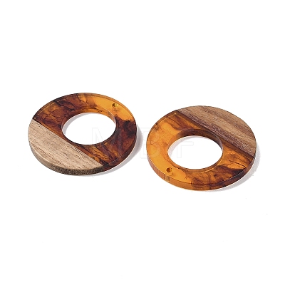 Resin & Wood Pendants WOOD-F015-14H-1