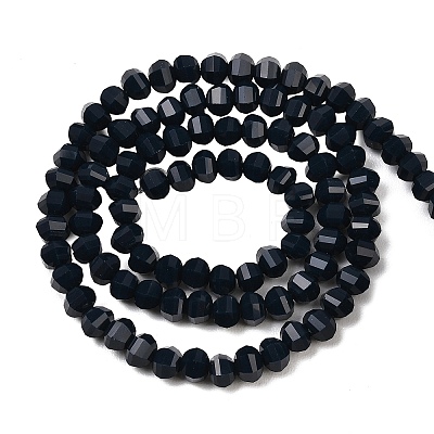 Opaque Glass Beads Strands GLAA-G125-01C-07-1