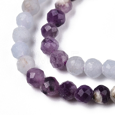 Natural Mixed Gemstone Beads Strands G-D080-A01-02-35-1