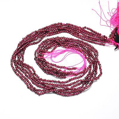 Natural Garnet Beads Strands G-J002-20-1