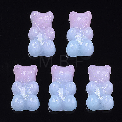 Opaque Resin Cabochons CRES-S303-53-B05-1