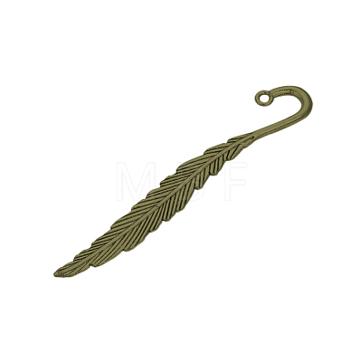Tibetan Style Alloy Bookmark Findings LS-TIBEP-Q075-08AB-LF-1