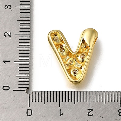 Brass with Cubic Zirconia Pendant KK-Q818-03V-G-1