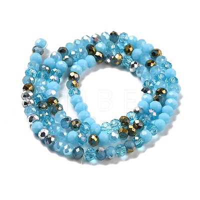Glass Beads Strands LS-EGLA-A034-M4mm-15-1