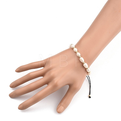 Adjustable Nylon Thread Braided Beads Bracelets BJEW-JB05382-02-1