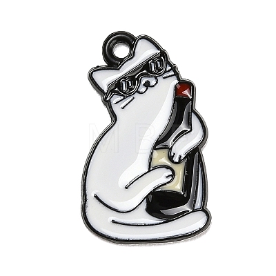 Alloy Enamel Pendants FIND-E060-04B-E-1