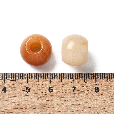 Natural Topaz Jade European Beads GG-CBA02C4-04C-1