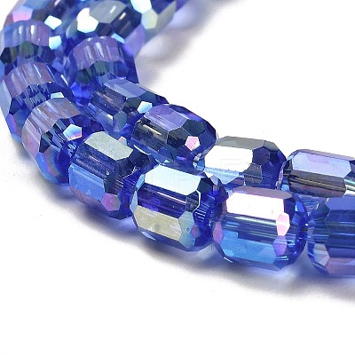 Electroplate Glass Beads X1-EGLA-D030-19H-1