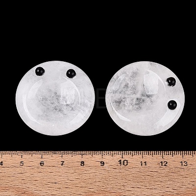 Natural & Synthetic Mixed Stone Thumb Worry Stone GG-Q601-12-1
