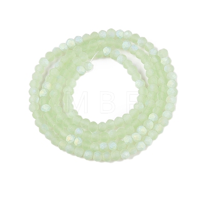 Transparent Glass Beads Strands EGLA-A044-T1mm-MB09-1