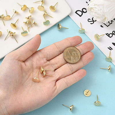 30Pcs Zinc Alloy Drawing Pins FIND-WH20033-036G-1