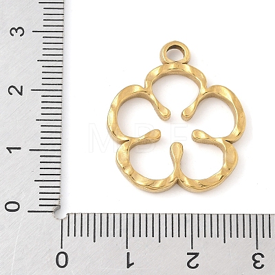 304 Stainless Steel Pendants STAS-R162-03G-01-1