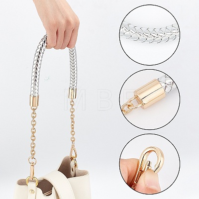 PU Leather Knitting Bag Strap FIND-WH0071-36E-1