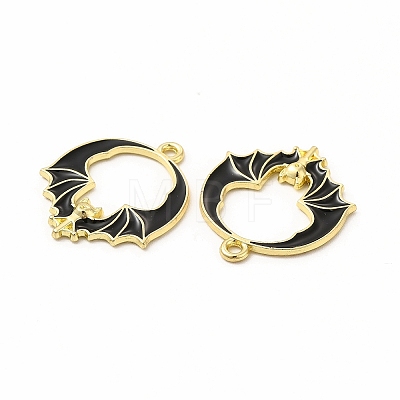 Rack Plating Alloy Enamel Pendants FIND-G054-18LG-02-1