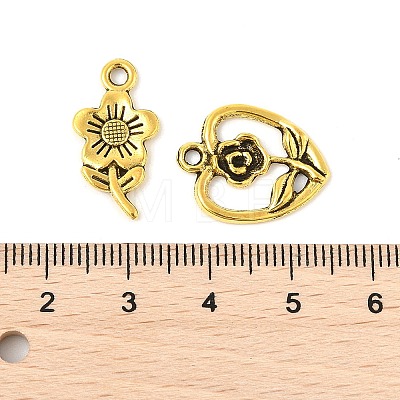 Tibetan Style Alloy Pendants FIND-M058-09AG-1