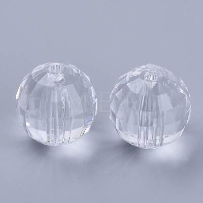 Transparent Acrylic Beads TACR-Q254-12mm-V01-1