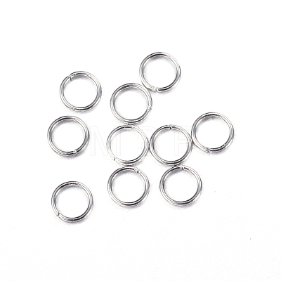 Tarnish Resistant 304 Stainless Steel Open Jump Rings A-STAS-N0014-71P-3mm-1