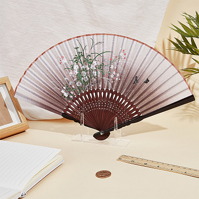 3Bags Acrylicr Fan Storage Holder AJEW-CN0007-52-1