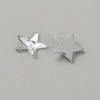 Star Acrylic Rhinestone Cabochons AJEW-WH20048-40K-1