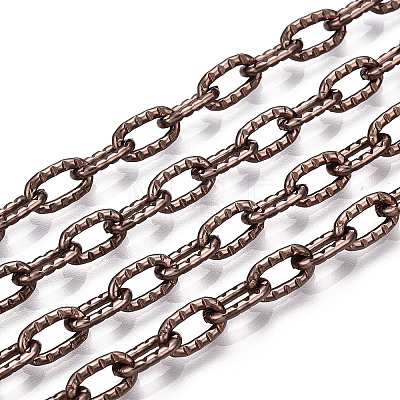 Aluminium Textured Cable Chains CHA-T001-38R-1