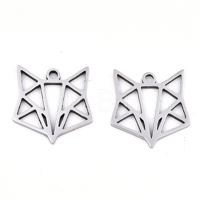 Non-Tarnish 201 Stainless Steel Pendants STAS-S081-014-1