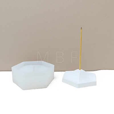 Hexagon Incense Holder Silicone Mold PW-WG7DAA9-01-1