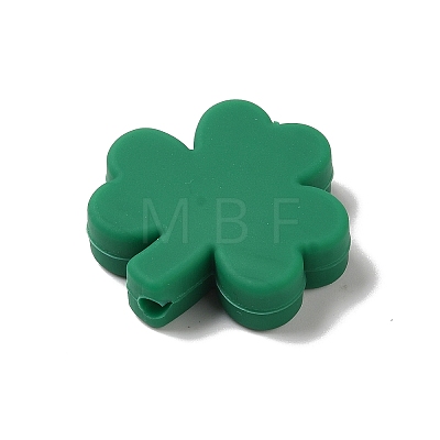 Clover Silicone Focal Beads SIL-G011-11-1