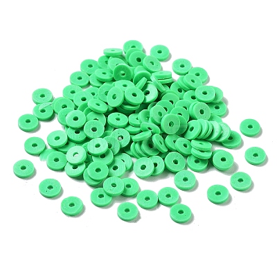 Eco-Friendly Handmade Polymer Clay Beads CLAY-R067-6.0mm-A06-1