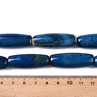 Natural Agate Dyed Beads Strands G-T138-230A-1