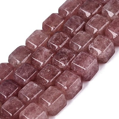 Natural Strawberry Quartz Beads Strands G-Q608-10K-1