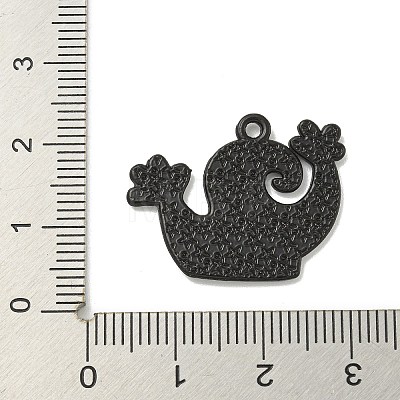 Halloween Theme Alloy Enamel Pendants ENAM-I060-11B-1