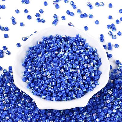 FGB Opaque Colours Glass Seed Beads SEED-Q040-07A-A09-1