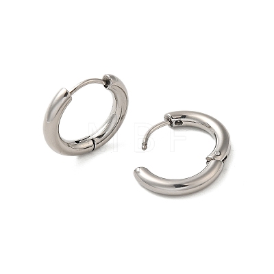 304 Stainless Steel Hoop Earrings EJEW-P177-P-21-1