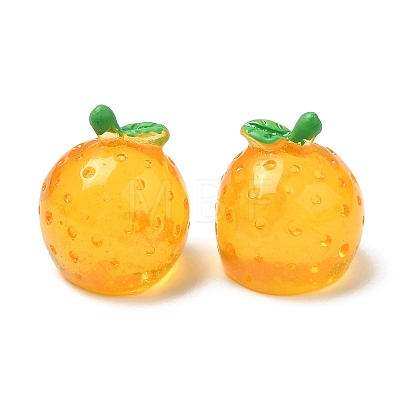 Semi-stereoscopic Transparent Resin Cabochons RESI-G072-01H-1