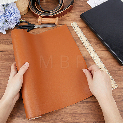 Rectangle PU Leather Fabric AJEW-WH0089-52C-05-1