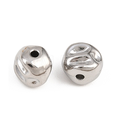 Irregular 304 Stainless Steel Beads STAS-D394-03K-P-1