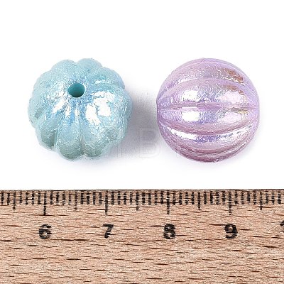 UV Plating Opaque Acrylic Beads OACR-N160-02A-1