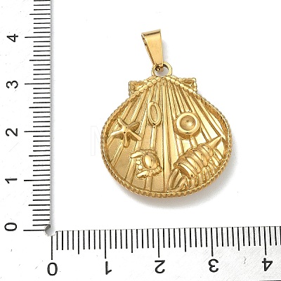 304 Stainless Steel Pendants STAS-F336-13G-01-1