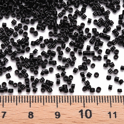 Glass Cylinder Beads SEED-S047-K-001-1