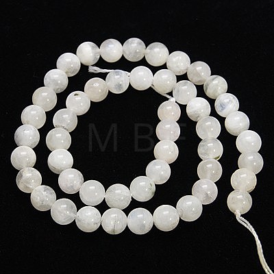 Natural Moonstone Beads Strands G-C068-10mm-1-1