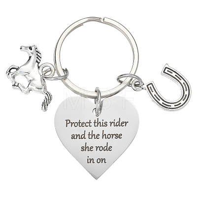 Western Style Alloy Keychains KEYC-SW00041-1