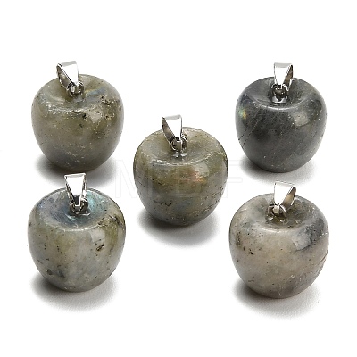 Natural Labradorite Pendants GG-K002-15L-1