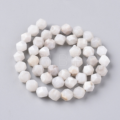 Natural Crazy Agate Beads Strands G-F668-03-8mm-1