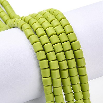 Polymer Clay Bead Strands X-CLAY-T001-C03-1